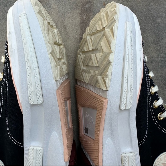Converse Run Star Legacy CX Platform Gold Chain Heart High Top W 9.5 / M 8 VGUC - Picture 13 of 13